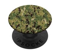AOR2 Digital Camo Camouflage Army Military Pattern Green PopSockets Adhesive PopGrip
