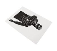 Aoresac 10Pcs Targets Paper, Archery Target Paper for Practice, Heavy Copper Sheet with Wall Mount, Suitable for Indoor Outdoor, 45x32cm, Great Experience (Single People)