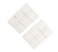 Aoresac 12Pcs Toilet Brush Refills, Safe Soluble Artificial Fiber Useful Replacement Pads with Strong Detergency, Ideal for Toilets, Bathtubs, and More (Lavender)