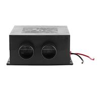 Aoresac 12V Car Defroster Heater, Universal Fast Heating Warmer for Car with Dual Gear Switch and Mute Fan, Made ABS Material, 300W/600W, 2 Hole Air Outlet, Simple