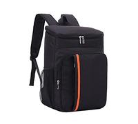 Aoresac 18L Insulated Cooler Backpack Picnic Lunch Bag Large Capacity Waterproof Thermal Soft Cooler Bag for Family Outdoor Activities/Beach/Camping/Travel/BBQ (Black)