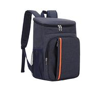 Aoresac 18L Insulated Cooler Backpack Picnic Lunch Bag Large Capacity Waterproof Thermal Soft Cooler Bag for Family Outdoor Activities/Beach/Camping/Travel/BBQ (Navy Blue)