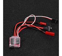Aoresac 20A ESC Brushed Motor ESC for RC Car/Boat, Forward, Backward, Brake, With Functions of Forward, Backward and Brake