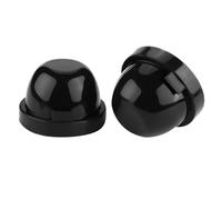 Aoresac 2Pcs 75mm LED Headlight Dust Proof Rubber Housing Seal Cover Caps, Sturdy PVC Rubber, 100%, Black, Direct Installation, Protecting Lighting Assemblies, For Water
