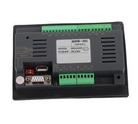 Aoresac 4.3in HMI Touch Panel Human Machine Interface Operator Panel 12 In 8 Out Transistor Output 480 X 272 TFT LCD 32 Bit ARM9 DC24V with RS232 RS485 for