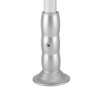 Aoresac Adjustable Width Clothes Rail, Telescopic Wardrobe Hanging Rod, Easy to Pull Down for Space Saving, Fit for Specific Inner Closet Widths，with Buffer System (600-830mm)