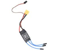 Aoresac Aircraft Speed Controller 30A Brushless ESC for RC Drone Helicopter FPV, Reliable Performance, Easy Installation with Large-capacity Electrolytic Capacitor, Independent Voltage