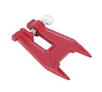 Aoresac Chainsaw Stump Vise Sharpener Tool Clamp, Portable Chain Saw Guide Bar File Sharpening Fixture with Dual Points for Chainsaws, Great for Field Use