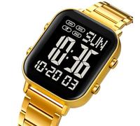 Aoresac Digital Watch for Men Women 30M Wrist Watches with Backlight, 1/100 Second Stopwatch, Alarm, Countdown Timer, Dual Time (Black)