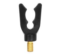 Aoresac Fishing Rod Rest Rod Butt Grips Holder 3pcs Made of Sturdy PVC and Copper Compatible with Various Brackets for Outdoor Fishing Rivers Lakes Oceans