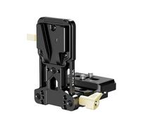 Aoresac Foldable VMount Battery Plate with DSLR Camera Rig Storage Case Arca Type for Filmmakers and Photographers Aluminum Alloy Black