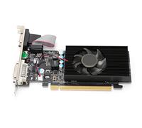 Aoresac Graphics Card PC Gear Computer Gear Computer Accessories Desktop Video Card Low Noise Lower Temperature PCI Express 2.0 DirectX 10 with 1GB DDR2 64bit for Desktop PC