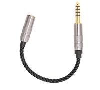 Aoresac Headphone Adapter Cable 4.4mm Balanced Male to 3.5mm Stereo | OFC Wire, Gold Plated Connectors, 15cm Compact Design, DAP Compatibility, Lossless Transmission