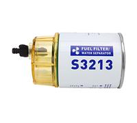 Aoresac Outboard Water Fuel Filter, Fuel Water Separator S3213 18-7928 for Boat Marine Engine, Tractors. Protects Nozzles, Liners & Rings with High Efficiency Filtration