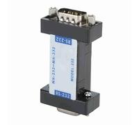 Aoresac RS232 to RS232 Isolation Converter Optical Isolation Adapter Photoelectric Isolator Surge Protection 2500V 57600BPS with DB9 Connectors for Communication Equipment