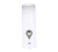 Aoresac Single 300ML Soap Dispensers, Wall Mounted Liquid Soap Dispenser, Shower Dispenser Wall Mounted for Bathroom Washing Lotion Hand Sanitizer Home Hotel Kitchen (White)