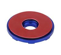 Aoresac Universal CNC Aluminum Alloy Car Racing Hood Pin Lock Appearance Kit, Colorful and Lustrous Surface, Easy Installation, Universal Fitment with Complete Accessories for Most (Blue)