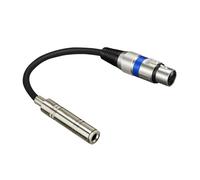 Aoresac XLR Sound Cable HeavyDuty Premium Build XLR Cable for Saxophones and Electronic Keyboards Studio Recordings for Audio Professionals (XLR Female Head)