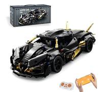 AoreSpty Build Your Own RC Car, 857-Piece Apollo Supercar STEM Toy for Teens, with Motorized Power & LED Lights, Toy Cars for Age 10+ Boys, Gifts for Teenage Boys & Collectors