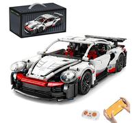 AoreSpty RC Building Kit, 1:14 Remote Control Car with LED Lights, 825Pcs STEM Toys for Boys Age 10, Programmable Build Your Own Remote Control Car