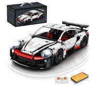 AoreSpty Remote Control Car Building Kit, 825Pcs 1:14 Scale Build Your Own Set, STEM & Educational Boys Toys, for 10 11 12 Year Old Boy, App Control Toy Cars with LED Lights