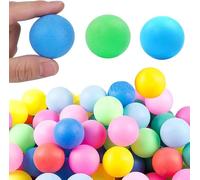 Aoreun 50 Pcs Table Tennis Balls, 40 Mm Colorful Ping Pong Balls, Plastic Games Training Ping Pong for Classroom Games, Sports, Pet Toys Decoration And Game Competition