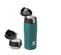 AORIN 18/8 Stainless Steel Water Bottle, 350ml Vacuum Insulated Metal Bottle, Leakproof Drinks Bottle, BPA Free, Hot & Cold Compatible, Portable Flask for Gym, Sport, Daily