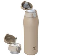 AORIN 18/8 Stainless Steel Water Bottle, 750ml Vacuum Insulated Metal Bottle, Leakproof Drinks Bottle, BPA Free, Hot & Cold Compatible, Portable Flask for Gym, Sport, Daily