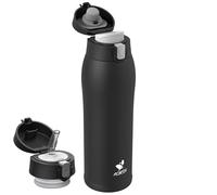AORIN 18/8 Stainless Steel Water Bottle, 750ml Vacuum Insulated Metal Bottle, Leakproof Drinks Bottle, BPA Free, Hot & Cold Compatible, Portable Flask for Gym, Sport, Daily