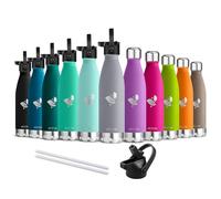 AORIN Vacuum Insulated Stainless Steel Water Bottle - 350ml - 24 hrs Cooling & 12 hrs Keep Warm - BPA Free - metal Water Bottle for Work, Gym, Travel, Sports