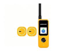 Aorkuler GPS Dog Tracker for 2 Dogs - Off-Grid Long Range Tracking System, No App/Cellular Required, Water-Resistant Pet Finder for Hiking & Forest Exploration (Yellow 2-Pack)