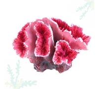 Aormuie Fake Artificial Simulation Pink Coral Aquarium Decoration Underwater Plants Non-Toxic Landscaping Fish Tank Landscaping Ornament Pink Coral