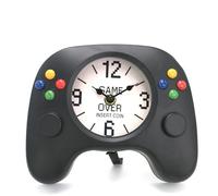 AOROTOE Game Controller Desk & Wall Clock - Retro Gamer Gift Decor,Gamepad-Shaped Clock for Bedroom, Office, or Game Room for Boys, Teens & Men Unique Video Game Decor