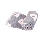 AORUI Warm Pet Blanket Washable Soft Dog Cat Puppy Throw Blanket Dogs Bed Quilt Sleeping Mat 70x50cm Coral Fleece Small Medium Blanket for Dogs Cats,Gray