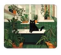 Aoryalps Small Mouse Pad with Stitched Edges and Non-Slip Rubber Base, Premium-Textured Mouse Pad for Laptop, Computer & PC, Gaming & Working, Waterproof Mousepad