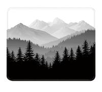 Aoryalps Small Mouse Pad with Stitched Edges and Non-Slip Rubber Base, Premium-Textured Mouse Pad for Laptop, Computer & PC, Gaming & Working, Waterproof Mousepad