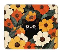 Aoryalps Small Mouse Pad with Stitched Edges and Non-Slip Rubber Base, Premium-Textured Mouse Pad for Laptop, Computer & PC, Gaming & Working, Waterproof Mousepad