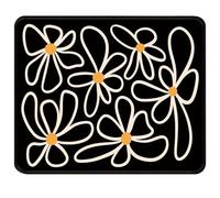 Aoryalps Small Mouse Pad with Stitched Edges and Non-Slip Rubber Base, Premium-Textured Mouse Pad for Laptop, Computer & PC, Gaming & Working, Waterproof Mousepad