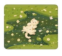 Aoryalps Small Mouse Pad with Stitched Edges and Non-Slip Rubber Base, Premium-Textured Mouse Pad for Laptop, Computer & PC, Gaming & Working, Waterproof Mousepad