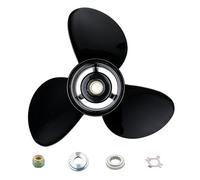 Aoryimt 14 1/2 x 19 Boat Motor Aluminum Alloy Propeller for Mercury Engine 135-300HP&Mercruiser Alpha One Outboard Propeller,15 Tooth,RH,3 Blades,Black, 14.5 x 19,Replaces 48-832830A45