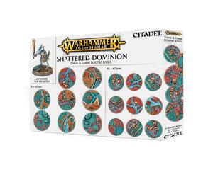 AOS: SHATTERED DOMINION: 25 & 32MM ROUND GAMES WORKSHOP 10% Off UK rrp