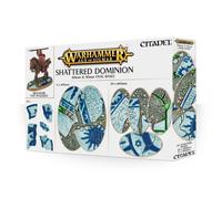 Games Workshop 99120299035" Age of Sigmar Shattered Dominion Oval Bases Action Figure, 60/90 mm