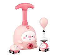 AOSAIXIS Cartoon Animal Balloon Toy, Air Powered Launching Car Science for Physical Development Holiday, Fun Air Powered Car Toy for Kids
