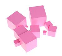 AOSAIXIS Sensorial Materials Tower Family Set, Wooden Building Blocks Toy Kid