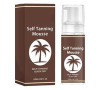 Aoseiens Self Tanning Mousse, Sun Protection Tanning Mousse for Face and Body, Tanning Foam Easy Tanning Without Sun, Natural Sun-Kissed Bronze Color