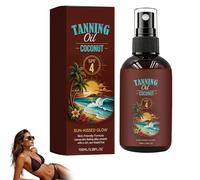 Aoseiens Tanning Oil for Intense Tan, Body and Face Tanning Spray for Outdoor Sun with Sun Protection, Tanning Accelerator for the Sun and the Solarium