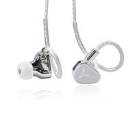 AOSHIDA TANCHJIM Origin in Ear Monitor Earphones, 10mm DTM5 Dynamic Driver Wired Earbuds, HiFi IEM with 3 Replaceable Conduit, 2 Pin Detachable Cable (3.5mm, Without Microphone)