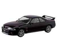 Aoshima Bunka Kyozai 1/32 The Snap Kit Series Nissan R33 Skyline GT-R Midnight Purple Color Coded Plastic Model 15-A