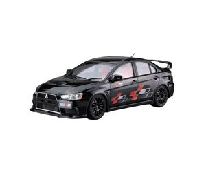 Aoshima Bunka Kyozai (Aoshima) The Tune Car No. 52 1/24 Rally Art CZ4A Lancer Evolution X '07 (Mitsubishi) Plastic Model
