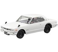Aoshima Nissan C10 Skyline 2000GT-R (White) 1:32 Scale Snap Fit Model Kit